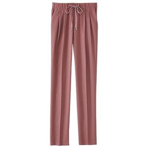 パンツ ツイル素材ドロストテーパードパンツ 股下５８cm レディース