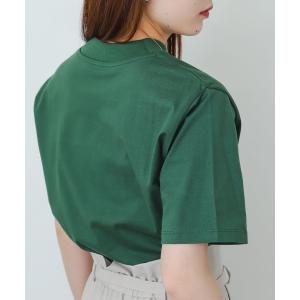 tシャツ オーガニックコットンハイネックTシャツ(半袖) レディース