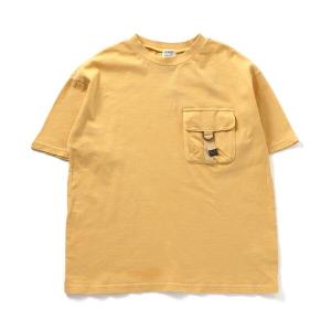tシャツ 製品染ポケットTシャツ_ジュニア キッズ 子供服 男の子