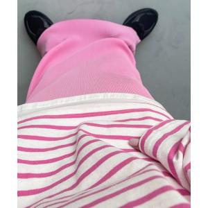 tシャツ wide sleeve over size border tee / ワイドスリーブオーバーサイズボーダーティー レディース