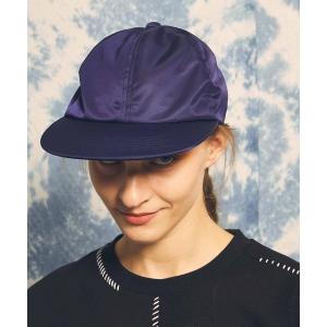 帽子 キャップ メンズ 「ユニセックスアイテム」マルチファブリック6パネルキャップ「MAISON SPECIAL/メゾンスペシャル」｜zozo
