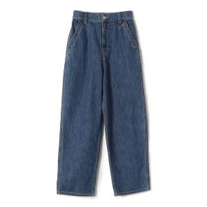 パンツ デニム ジーンズ レディース Primary NavyLabel:ストレートデニム 22SS｜zozo