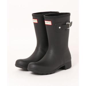✨️美品✨️ HUNTER ハンター ショート レインブーツ 黒 UK5 24 HUNTER（ハンター） 長靴 レインブーツ HUNTER ORIGINAL PLAY BOOT