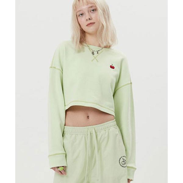 トレーナー スウェット KIRSH DOODLE CHERRY CROP SWEAT LS/キルシー...