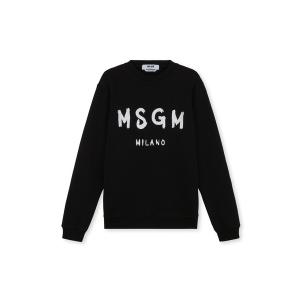 MSGM（エムエスジーエム） tシャツ 「NEW」MSGM ブラッシュロゴ ロング