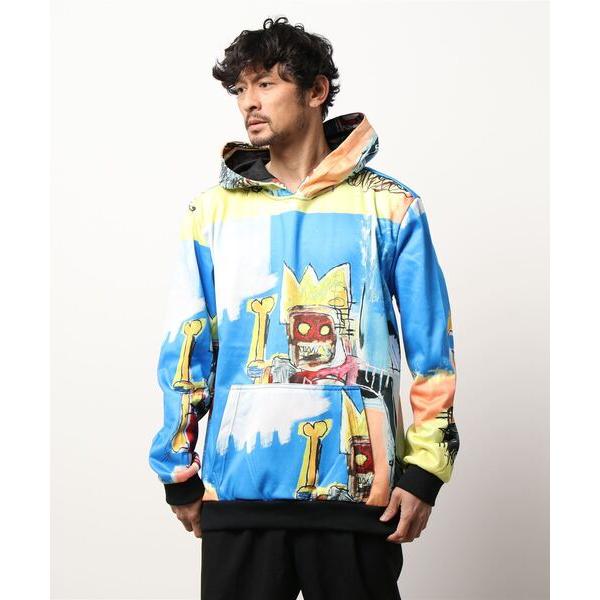 パーカー 「REASON」（UN）BASQUIAT BOX HOODIE メンズ レディース