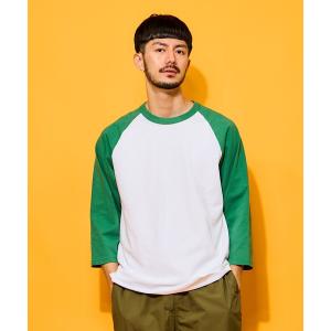 tシャツ 3/4 BASEBALL TEE 2TONE / 3/4 ベースボールT 2トーン メンズ レディース