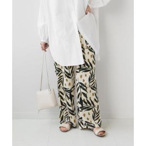 パンツ 「追加」ボタニカルイージーパンツ レディース