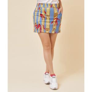 PEARLY GATES（パーリーゲイツ） スカート レッド×ネイビー 一部