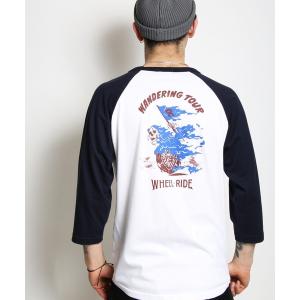 ROTAR（ローター） tシャツ Know th pain Raglan Tee ラグラン 七分袖