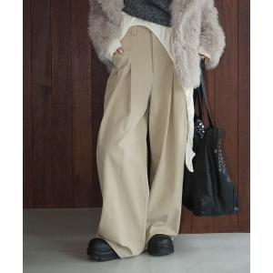 パンツ 2タック サイドポケット ワイドパンツ je-101 chw22s072「ベーシックライン」 レディース メンズ