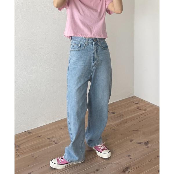 ジーンズ デニム デニムパンツ my friend denim / ハイウエストマイフレンドブルーデ...