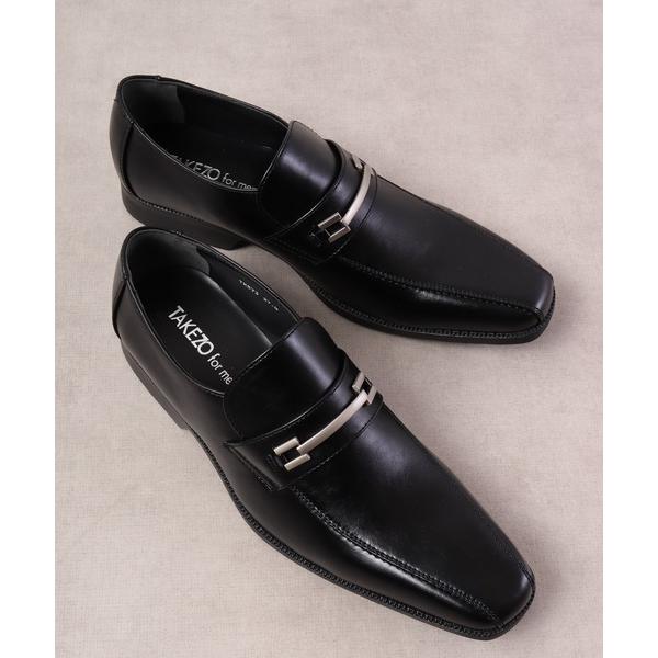 ローファー KW-SELECT 防水/幅広ビジネスシューズ ビットローファー TK573 メンズ