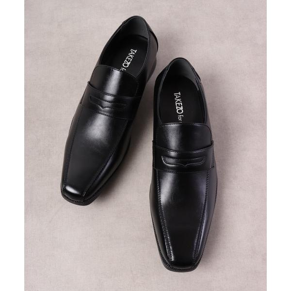 ビジネスシューズ KW-SELECT 防水/幅広ビジネスシューズ ローファー TK574 メンズ