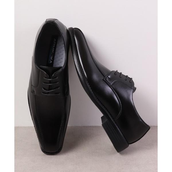 ビジネスシューズ KW-SELECT 軽量 通気 ローヒールビジネスシューズ スワールモカ AK33...