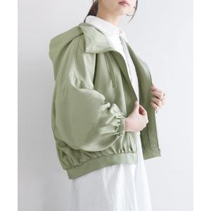 パーカー マウンテンパーカー ボリューム袖マウンテンパーカー