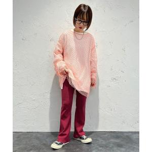 パンツ カットオフリブパンツ【ZOZOTOWN限定アイテム】