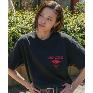 tシャツ 「RIPCURL（リップカール）」FADE OUT ICON/アイコンロゴバックプリント半袖ワンポイントTシャツ メンズ レディース