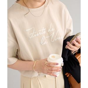 tシャツ Tシャツ 立体プリントロゴTシャツ