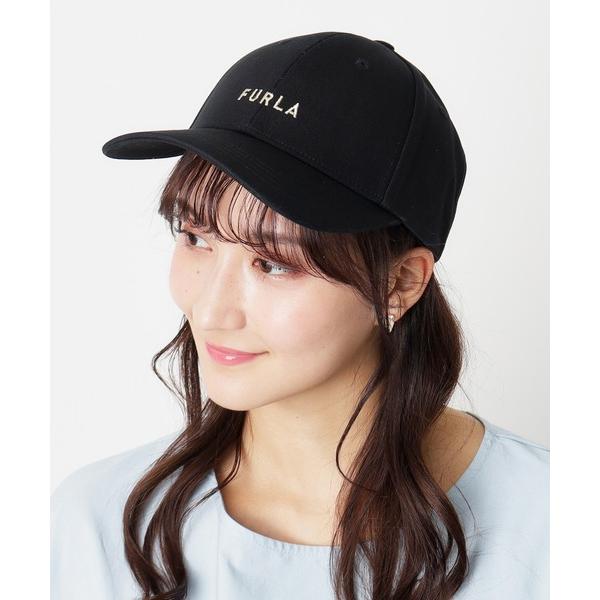キャップ 帽子 紫外線カット レディース キャップ ウォッシャブル ”フロント FURLA ロゴ” ...