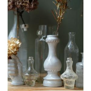 a799 【新品・未使用】掛花入 錫製 氷柱形 つらら 高岡 茶道具 華道具 茶道具】錫（すず）製 つらら形 掛花入 *国産*高岡製
