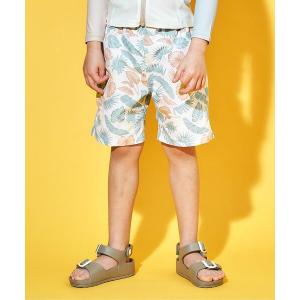 水着 バイカラー・総柄トランクス水着_UVカット