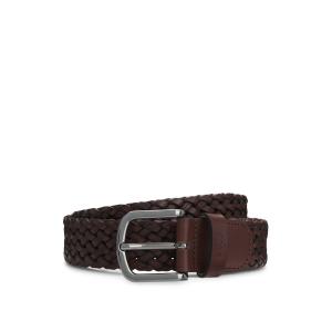 BOSS（HUGO BOSS） ベルト ロゴメタルディテール イタリアンレザー