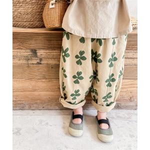 パンツ aimoha-KIDS- 可愛い花柄スラックスパンツ キッズ 子供服 男の子 女の子