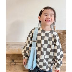 BURBERRY（バーバリー） 「KIDS」チェック柄長袖シャツ 90 ベージュ