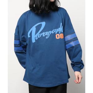 メンズ tシャツ Tシャツ A'GEM/9 × .kom「paragraph/パラグラフ」Team design Numbering Sweatshi｜zozo