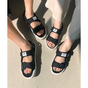 サンダル 「c.u.l」ユニセックス スポーツサンダル 2本ベルクロサンダル culs15 レディース メンズ