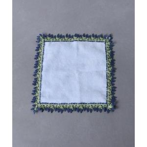 タオル ハンカチ 「近沢レース（チカザワレース）」ムスカリ ハンカチ