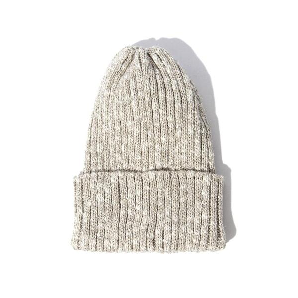 ニット帽 ニットキャップ BEAMS PLUS / コットン リネン ワッチキャップ メンズ