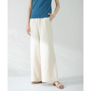 パンツ レーヨンワイドパンツ レディース