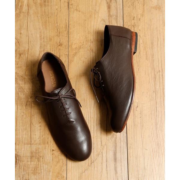 ビジネスシューズ BICASH ビカーシ / 内羽根プレーントゥレザーレースアップシューズ / 12...