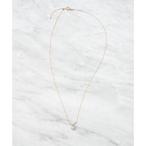 ete（エテ） ネックレス K18YG クロス ダイヤモンド ネックレス