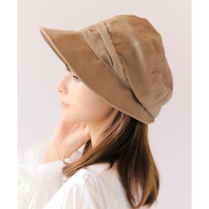 帽子 ハット 腰元タック麻ハンクハット レディース メンズ
