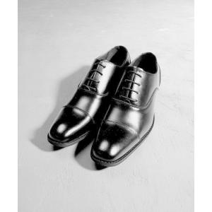 ビジネスシューズ ZINC 日本製本革ローヒールドレスシューズ メンズ