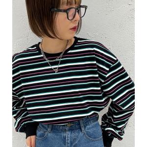 tシャツ マルチボーダーロンT「ZOZOTOWN限定アイテム」 レディース