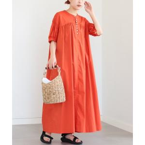 ワンピース Ray BEAMS / ギャザー ボリューム ワンピース