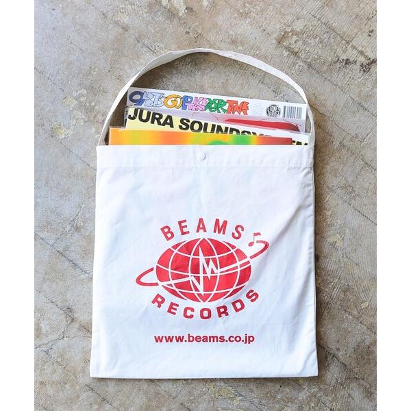 エコバッグ バッグ メンズ BEAMS RECORDS / Twill Cotton Shopper...