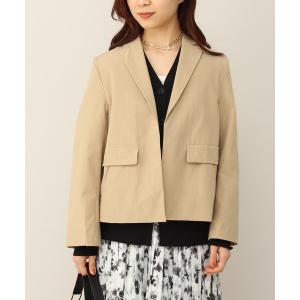 ジャケット テーラードジャケット ダフネオーバークロスジャケット「洗える」