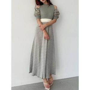 オープンショルダー ニット ワンピース チュニック の商品一覧 ファッション 通販 Yahoo ショッピング