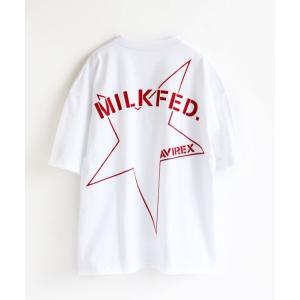 tシャツ Tシャツ 【MILKFED.×AVIREX】ビッグスター Tシャツ/BIG STAR T-SHIRT/ミルクフェド/アヴィレックス