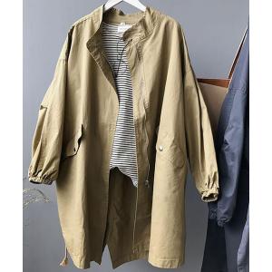 PETIT BATEAU（プチバトー） ミリタリージャケット モッズコート
