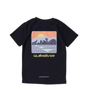 ラッシュガード M＆WDREAM CAVES  SS K/クイックシルバーキッズ半袖ラッシュガードTシャツ