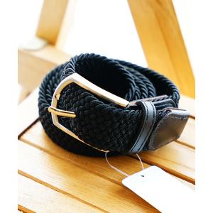 MONSIEUR NICOLE（ムッシュニコル） ベルト ゴムメッシュスポーツ