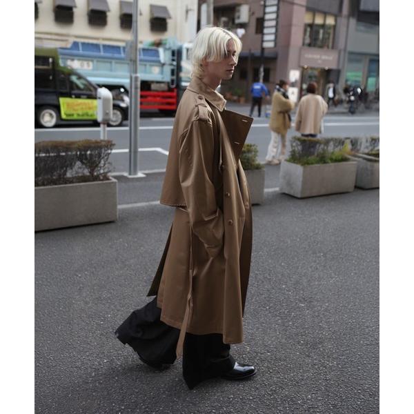 トレンチコート コート SATIN TRENCH COAT メンズ