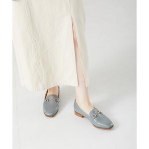 ローファー 「本革」「NICAL」スクエアトゥビットローファー/24107 レディース