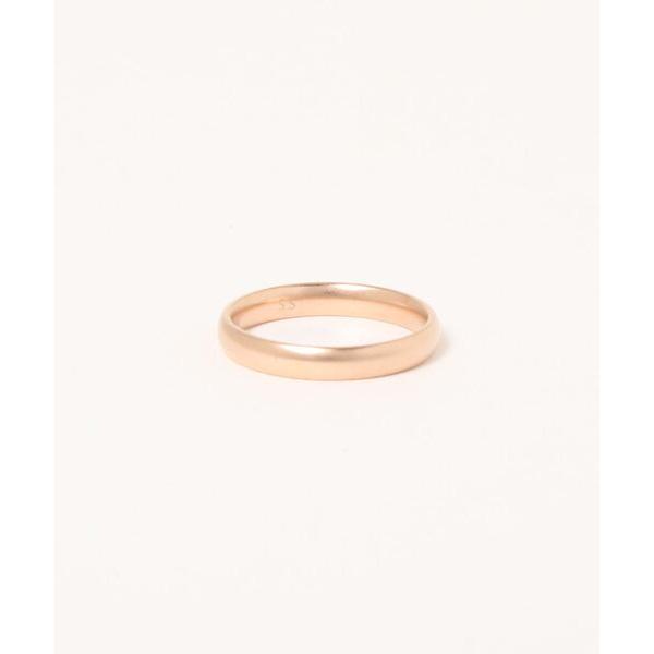 指輪 リング 「vie」ステンレス甲丸リング/マット加工シルバー_ピンク(金属アレルギーフリー) レ...